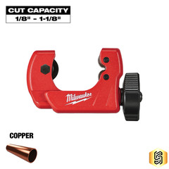 Milwaukee 48-22-4251 1&Prime; Mini Copper Tubing Cutter