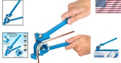 Professional Tubing Bender Manual 0-180 Degree Aluminum Copper Pipe
