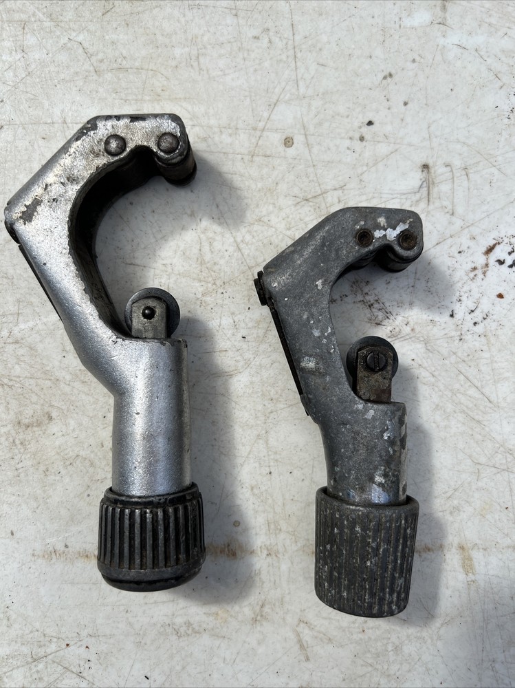 TWO Imperial Eastman Adjust-o-Matic tubing pipe Cutter 312-FB & TC-1000