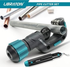 Libraton Pipe Cutter, Tubing Cutter, Copper Pipe Cutter, 5/32&rdquo; to 1-1/4&rdquo; Outer
