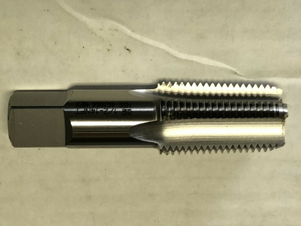 1/2-14 NPT HIGH SPEED STEEL PIPE TAP BRITE