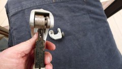 2 RIDGID PIPE, TUBING CUTTERS, NO. 205 & NO. 103
