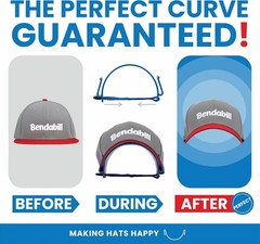 (Pro) Hat Brim Bender &ndash; The Perfect Curve Guaranteed &ndash; Shaper Curver Tool For&hellip;