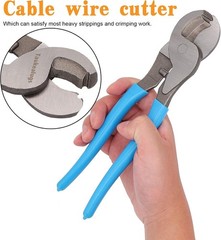 Battery Cable Crimper Wire Lug Crimping Tool for AWG 8,6,4,2,1,1/0 Battery Termi