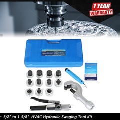 3/8&Prime; to 1-5/8&Prime; For Copper Tubing Expanding HVAC Hydraulic Swaging Tool Kit