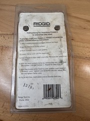 RIGID 47745 Alloy Steel Universal Right Hand Thread 1/2&Prime;-3/4&Prime; NPT Made in USA