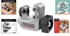 CC247 Model 101 Compact Close Quarters Tubing Cutter 1/4-1-1/8 inch Silver
