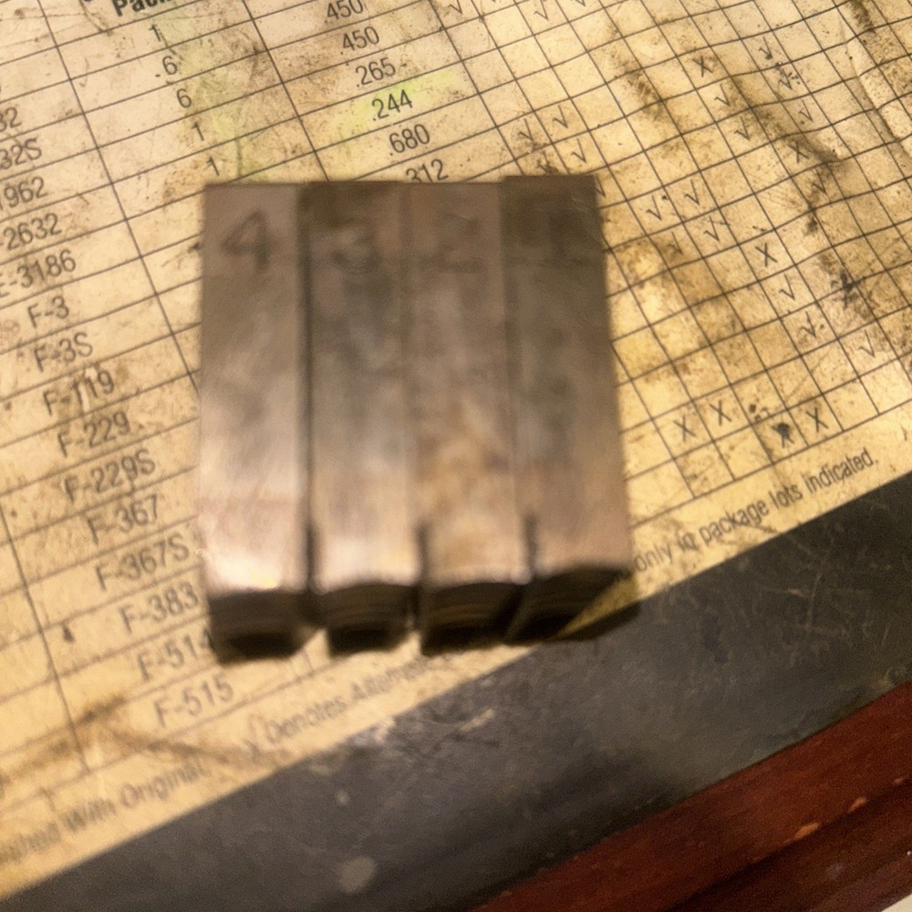 Toledo Beaver Die 3/4&rdquo; Not Dies for No. 999 or 2&Prime; H.S. Opening Die Head Dies