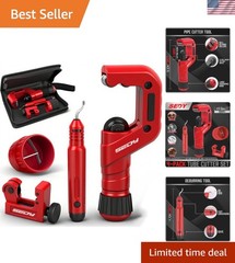 Ultimate Tube Cutter Set &ndash; Heavy Duty Pipe Cutter 3/6&Prime;-2&Prime; OD, Mini Tube Cutte&hellip;