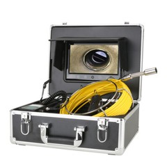 9&Prime; Monitor 30M Pipe Inspection Camera IP68 HD 1000TVL Drain Sewer Camera 22mm