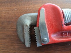NICE FULLER 10&Prime; PIPE WRENCH SUPER QUALITY STRAIGHT HEAVY DUTY MADE JAPAN G32