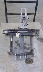 MATHEY & DEARMAN, PIPE BEVEL MACHINE, 8&Prime;-12&Prime; MACHINE, W/ HAND CRANK