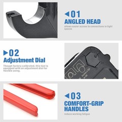 iCrimp Angle PEX Crimping Tool, Meets ASTM F1807 Standard PEX PlumbingTool