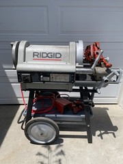 Ridgid 1224 Threader Pipe Threading Machine 1/2&rdquo;-4&rdquo; 714,711 die Head
