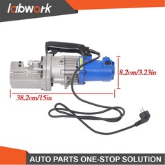 Labwork Portable Rebar Cutter RC-20 3.0-3.5 Fast Cut 3/4&Prime; Max Capacity 3/20&Prime; Min