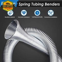 5 Piece Spring Tube Bender Kit 1/4 5/16 3/8 1/2 5/8 Inch Copper Brass Aluminum