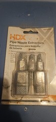 HDX Pipe Nipple Extractor Set (5-Piece) NOS