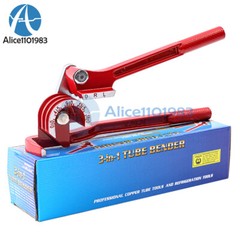 Tubing Tube Bender 1/4&Prime; 5/16&Prime; 3/8&Prime; Aluminum Copper Steel 90&deg; Fuel Brake Tool Kit