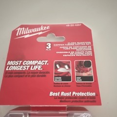 Milwaukee 48-22-4267 Close Quarters Copper Tubing Cutter Set 3Pc 1/2-1&Prime;