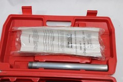 Central Forge Ratcheting Pipe Threader Tool Kit Set 30027 w/ 3 Dies