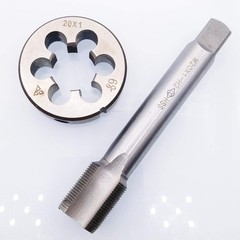 HSS M20 x 1mm Tap & M20 x 1.0mm Die Metric Thread Right Hand Tool Set