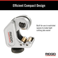 32975 Model 103 Close Quarters Compact Tubing Cutter for 1/8&Prime; to 5/8&Prime; Copper,&hellip;