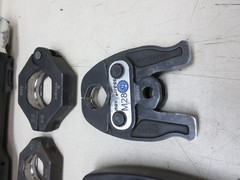 Novopress AFP101 Cordless Crimper / Crimping Tool w/ 3 Jaws & 2 Batteries Used