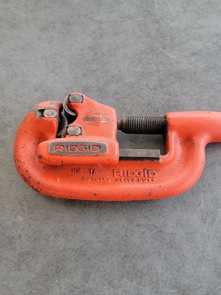Ridgid No. 1 / 1A 1- &ndash; 2&Prime; Heavy Duty Pipe Cutter Used Excellent Condition! LOOK