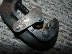 Vintage Reed No. 1 Pipe Cutter w/ Rollers Cuts up to 1 1/2&Prime; pipe Antique Tool