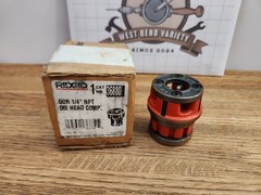 RIDGID 36880 00-R 1/4&Prime; DIE HEAD With Original Box