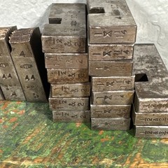 OSTER Dies Lot 20 pieces 3d 44 Various Sizes