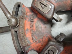 RIDGID E-660 UNIVERSAL DIE HEAD and Ridgid 515 (e-671) (2 DIE heads)