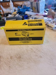 Cherne 262048 Test Ball Plug, Pneumatic, Size 4 In. FreeShipL48