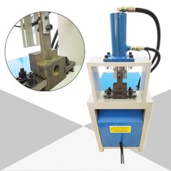 220V 3HP 3T &phi;25mm Pipe Hydraulic Half/ Full Hole Punching Machine &le;0.5mm