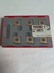 RIDGID 48873 B-500 Replacement Beveller Inserts, Pack of 6 Inserts
