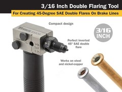 SAE 3/16-Inch Double Flaring Tool for Vehicles &ndash; Durable & Time-Saving Solution