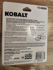 Kobalt 6-piece pipe nipple extractor set