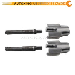 PVC Pipe Threader Kit Integrated Internal External Tool For Plastic US
