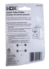 HDX Junior Tube Cutter for PVC & Copper Pipe Cuts 1/8&Prime;- 5/8&Prime; Size Pipes NEW