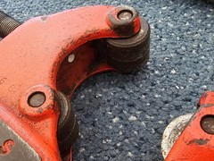 Ridgid No. 4-S Pipe Tubing Cutter 2&Prime; &ndash; 4&Prime; Capacity Made in USA Pre-owned