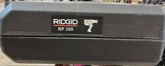 RIDGID RP 350 PRESS TOOL KIT &ndash; 1/2&Prime;-2&Prime; JAWS, 2 BATTERIES, CHARGER
