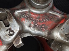 RIDGID 4P-A POWER THREADING/ GEARED PIPE THREADER 2-1/2&Prime; &ndash; 4&Prime; #5 USA