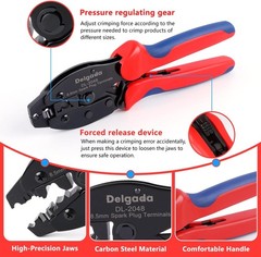 36Pcs Spark Plug Wire Crimping Tool Spark Plug Wire Crimper Kit with 36PCS Boot