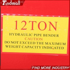 Findmall 12T W/ 6 Dies Copper Exhaust Pipe Bender Manual Hydraulic Tubing Bender