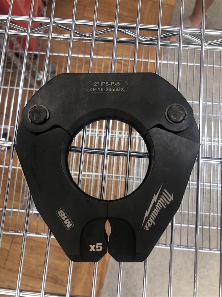 Milwaukee 49-16-2655bx 2 Inch Ips-P Pivoting Press Ring M18 Force Logic Press