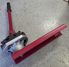 T-Drill T Notcher Tee Forming Machine Mint Condition. ND-54