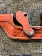 Lot of 2 Ridgid Pipe Cutters No.134 No.1 1/8 to 1-1/4 1-1/8 to 4-1/2
