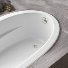 Artiwell Trip Lever Tub Trim Kit Set 3.15&rdquo;x3.15&rdquo;x1.85&rdquo;, Brushed Nickel