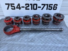 RIDGID 12R 1/2&Prime; &ndash; 2&Prime; Pipe Threading Threader 6 Die Set L@@K #4