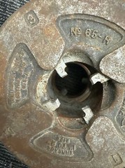 Vintage RIDGID NO.65-R RIGID 1&Prime; TO 2&Prime; PIPE THREADER made in USA